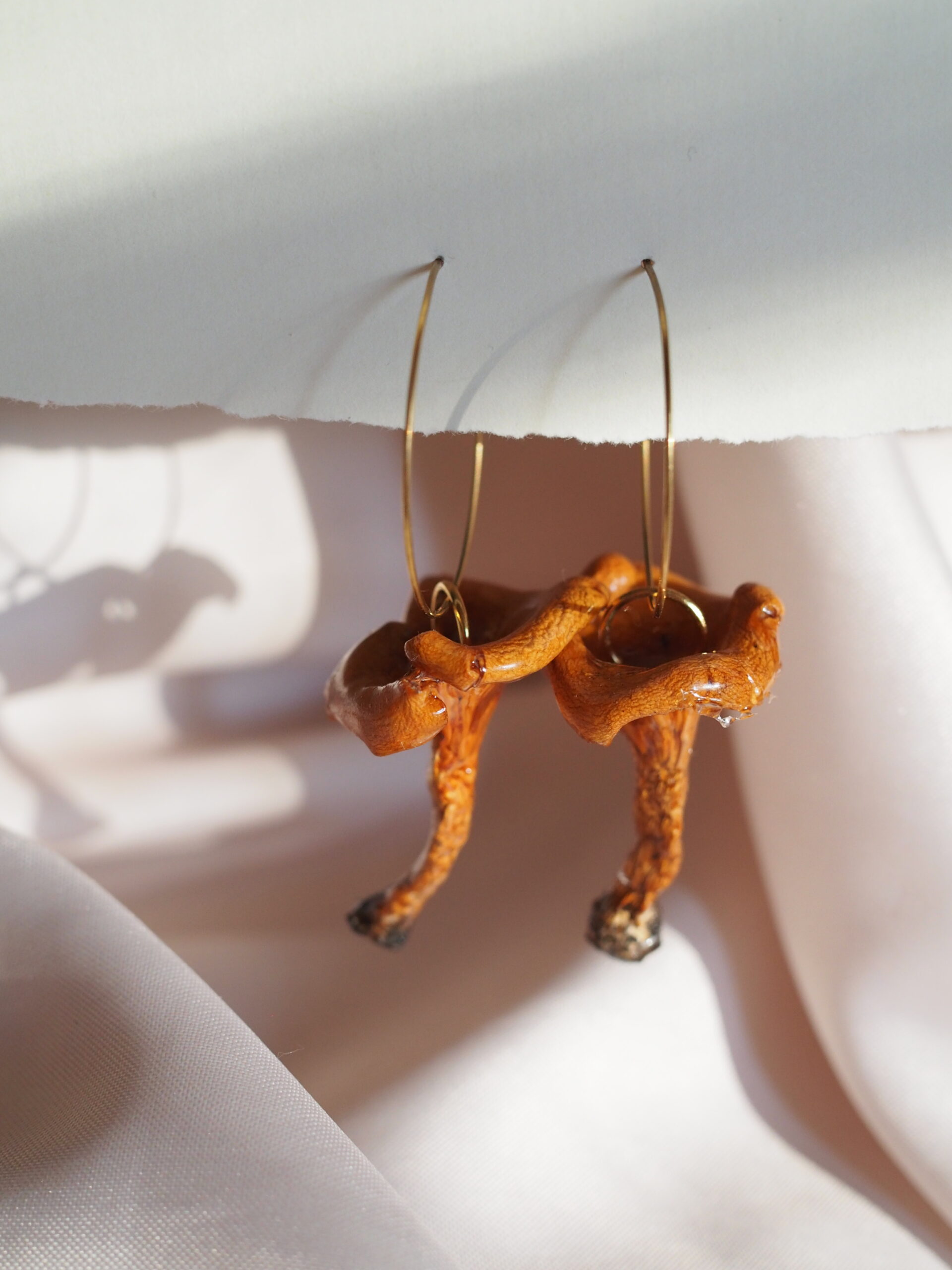 Kantarelli korvikset